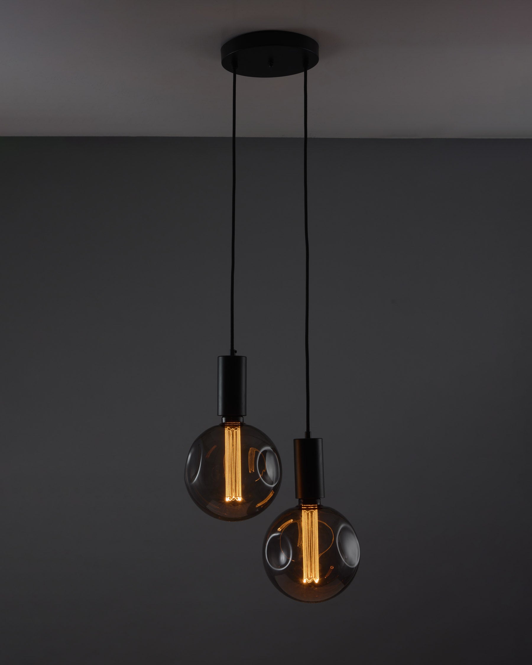 Drop Duo Forge Black Dimple Smoke (Big Black Holder)
