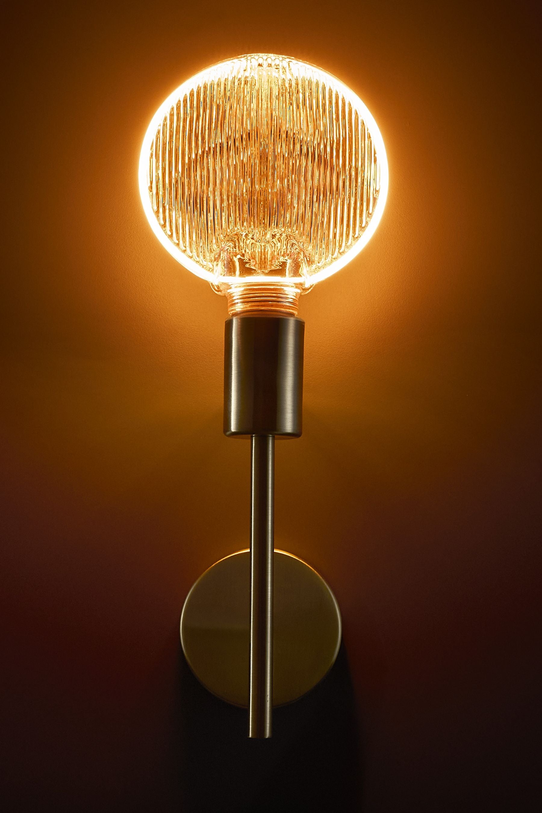 Stem Matte Champagne Halo Small Amber Flute