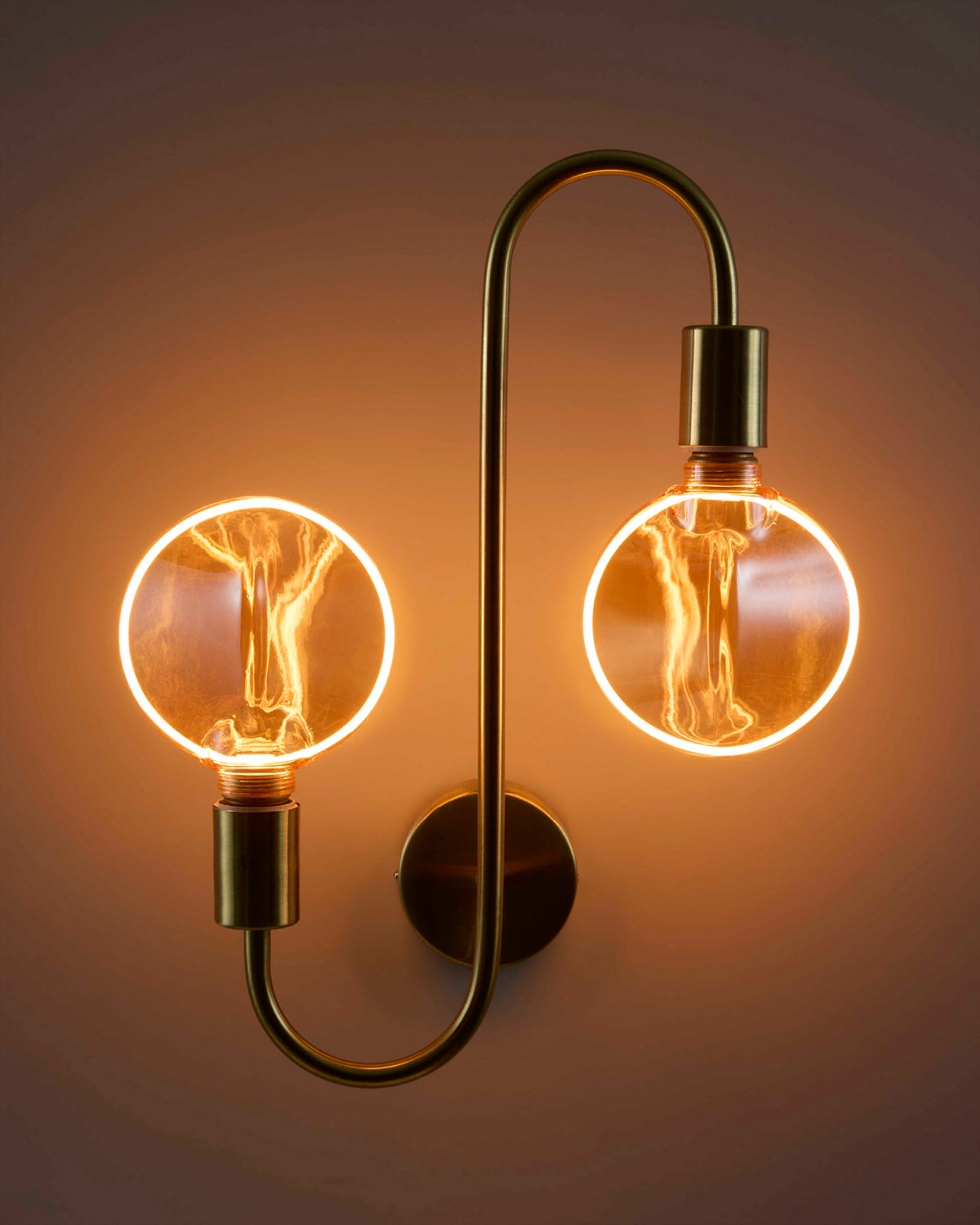 Union Matte Champagne Halo Small  Amber